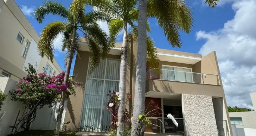 Casa para locação em alphaville litoral norte 1 com 3 suites piscina e área gourmet