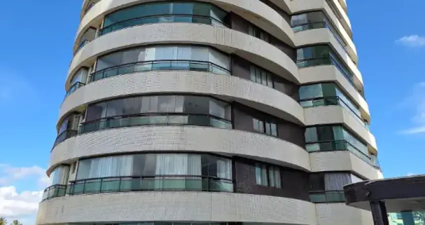 Apartamento para locação em Patamares com 3 suites e vista mar no Colina A