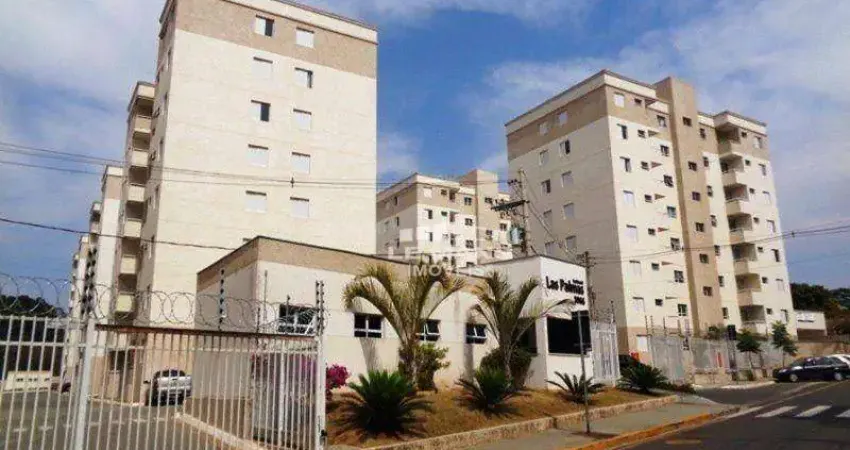 Apartamento a venda no edifício las palmas, 2 quartos, no bairro dois córregos em piracicaba – sp