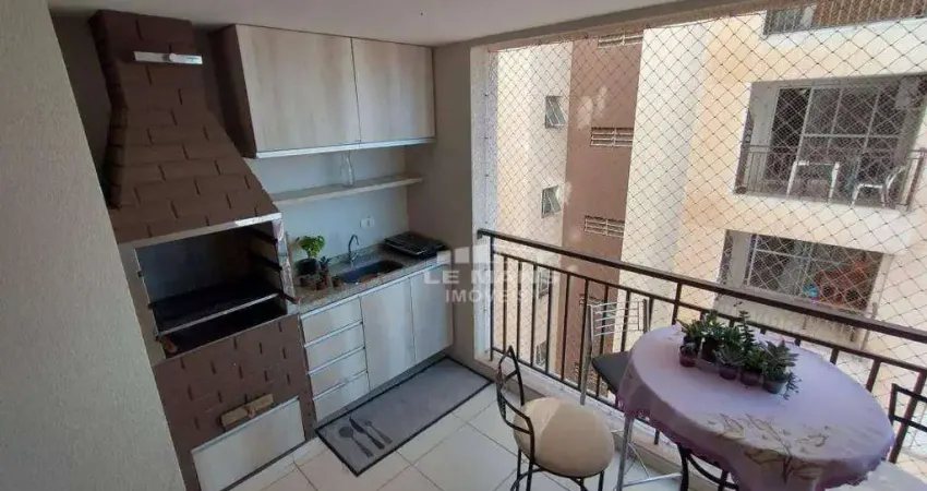 Apartamento a venda no Residencial Estação Paulista, 3 quartos, 1 suíte, 2 vagas, no bairro Paulista em Piracicaba – SP
