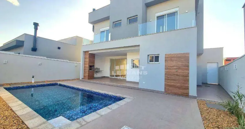 Casa em Condomínio a venda no Villa Bela Vista, 3 quartos, 3 suítes, 4 vagas, no bairro Santa Rosa em Piracicaba - SP