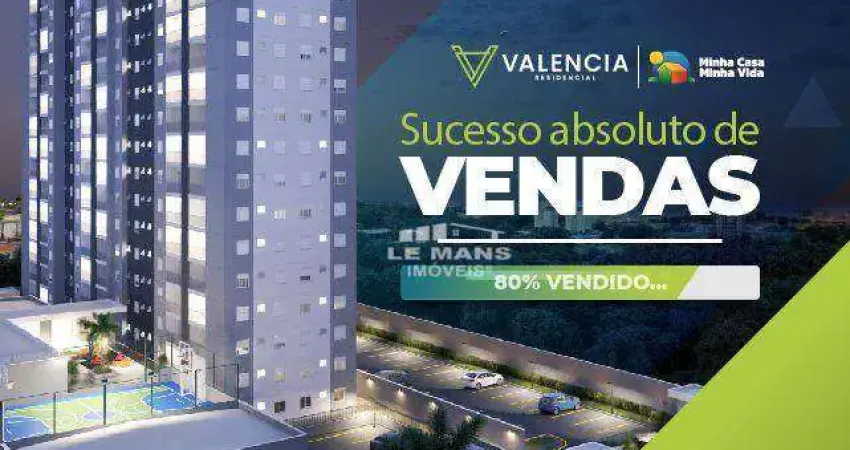 Apartamento a venda no valencia residencial, 2 quartos, 1 suíte, 1 vaga, no bairro morumbi em piracicaba - sp