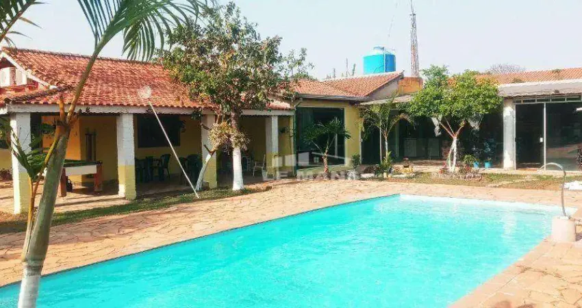 Chácara a venda, 4 quartos, 2 suítes, 12 vagas, no bairro Chácara Primavera em Sumaré - SP