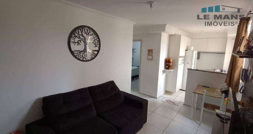 Apartamento a venda no Condomínio Jardins do Sol , 2 quartos, 1 vaga, no bairro Monte Líbano em Piracicaba - SP