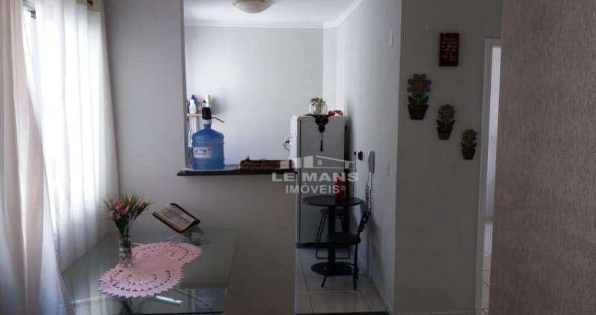 Apartamento a venda no Edifício Parque Paladium, 2 quartos, 1 vaga, no bairro Piracicamirim em Piracicaba - SP