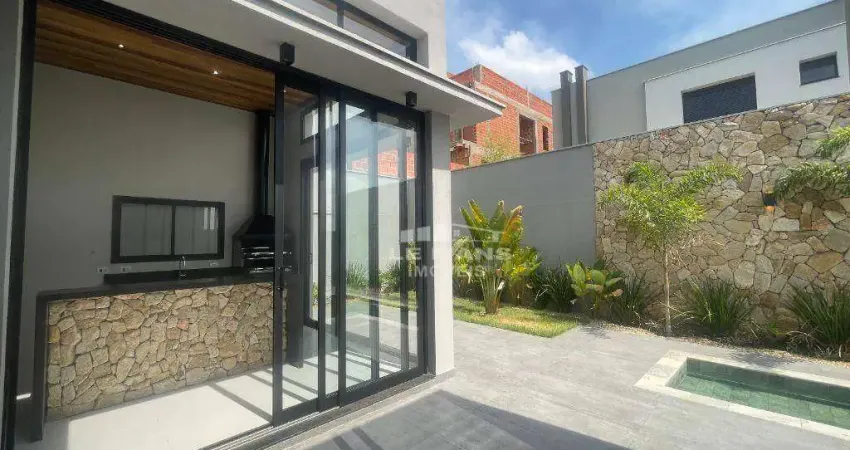 Casa a venda no residencial damha ii, 4 quartos, 4 suítes, 2 vagas, no bairro ondas em piracicaba - sp