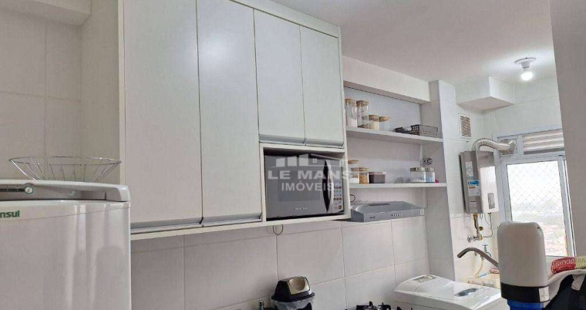 Apartamento a venda no Condomínio Residencial Por do Sol, 2 quartos, 1 vaga, no bairro Morumbi em Piracicaba - SP
