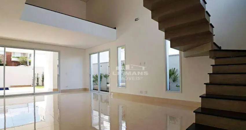 Casa a venda no Condomínio Villa D'Aquila, 3 quartos, 3 suítes, 4 vagas, no bairro Santa Rosa Ipês em Piracicaba - SP