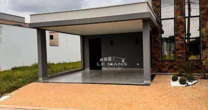 Casa em Condomínio a venda no Residencial Ágape, 3 quartos, 1 suíte, 2 vagas, em Piracicaba - SP