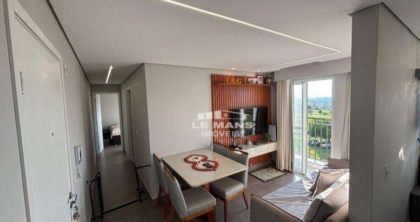 Apartamento a venda no Edifício Terras Altas Residencial, 2 quartos, 1 vaga, no bairro Pompéia em Piracicaba - SP
