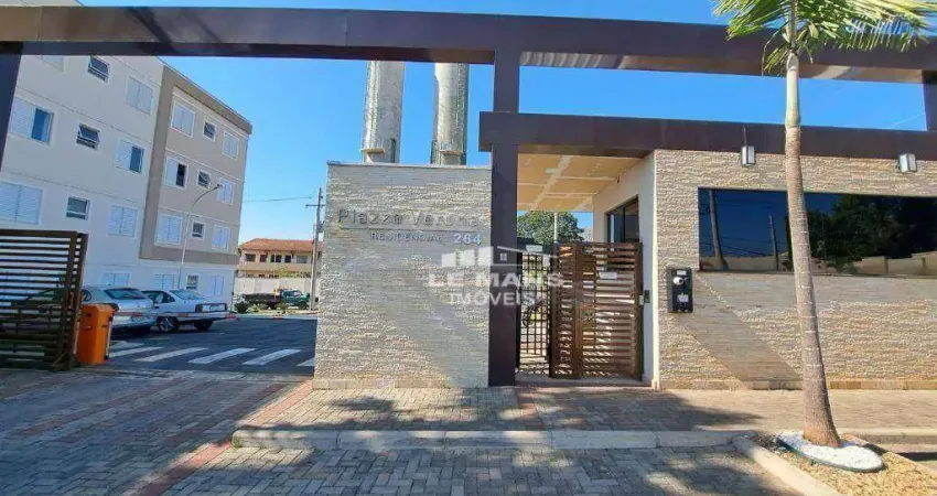 Apartamento a venda no edifício parque piazza verona, 2 quartos, 1 vaga, no bairro dois córregos em piracicaba - sp