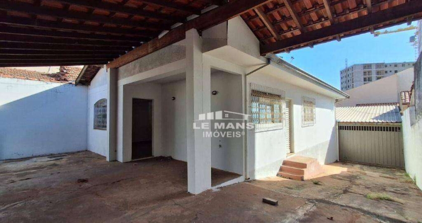 Casa com salão comercial a venda no bairro Noiva da Colina em Piracicaba/SP