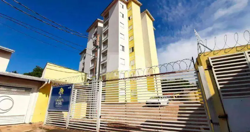 Apartamento a venda no residencial chácara dos ipês no bairro piracicamirim em piracicaba - sp