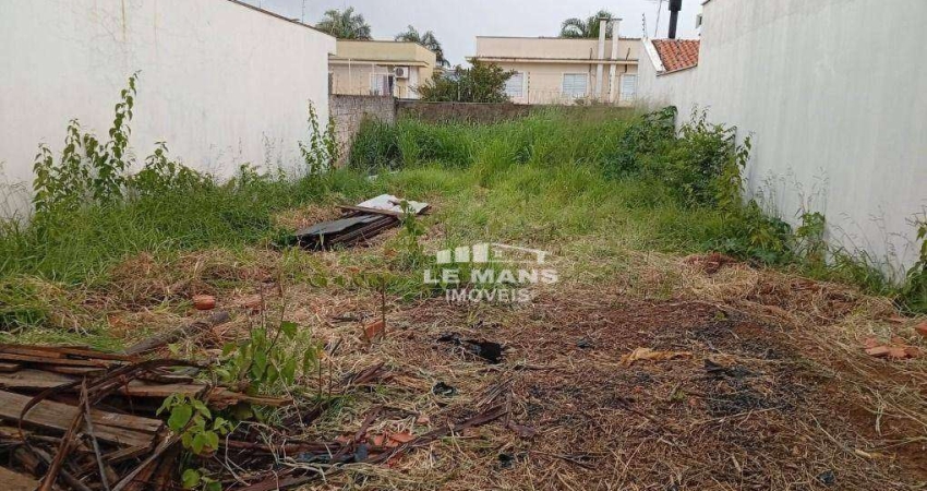Terreno a venda no bairro Campestre em Piracicaba/SP