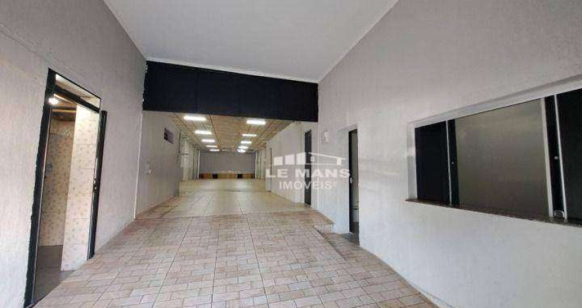 Salão para alugar no bairro Paulicéia  em Piracicaba/SP.