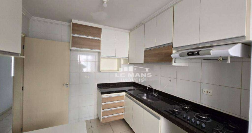 Apartamento com 2 dormitórios para alugar, 54 m² por R$ 1.561,52/mês - Água Branca - Piracicaba/SP
