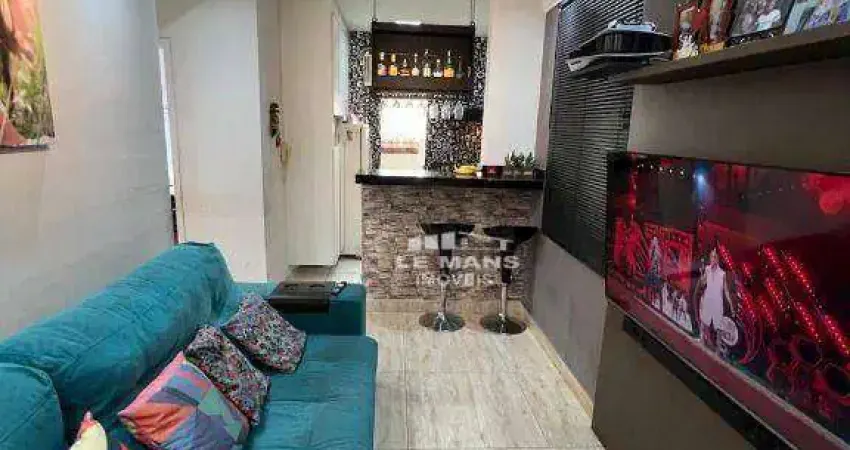 Apartamento a venda no Edificio Parque Paradiso, 2 quartos, 1 vaga de garagem, no bairro Santa Terezinha em Piracicaba - SP