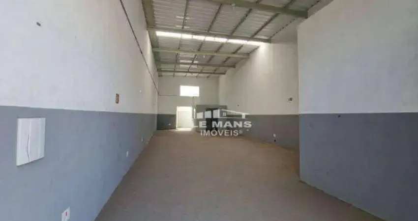 Barracão para alugar, 160 m² por r$ 3.000/mês - vila industrial - piracicaba/sp