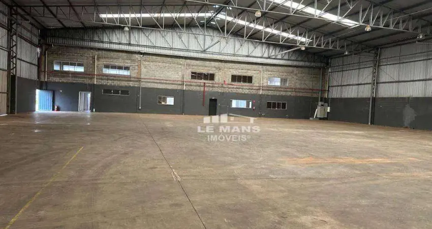 Galpão para alugar no bairro distrito industrial em iracemápolis/sp