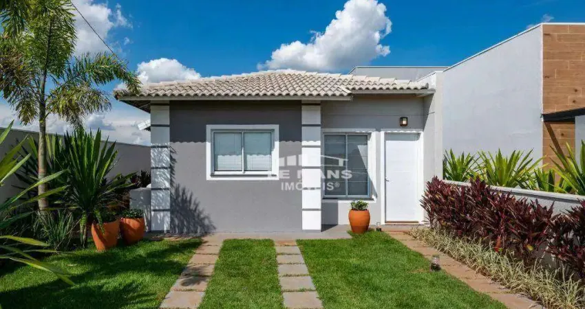 Casa com 2 dormitórios à venda, 48 m² por r$ 322.000,00 - tupi - piracicaba/sp