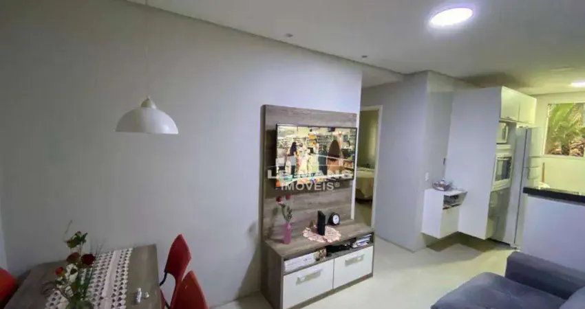 Apartamento com 2 dormitórios para alugar, 49 m² por R$ 1.400/mês - Pompéia - Piracicaba/SP