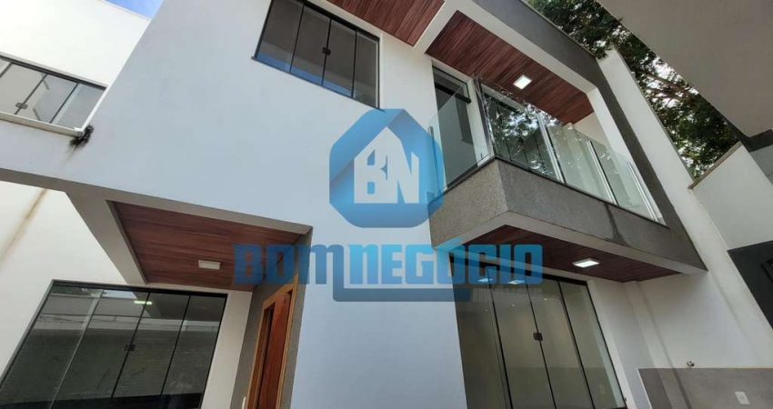 Casa nova com 3 quartos, 3 banheiros e área gourmet à venda, CIDADE NOVA, GOVERNADOR VALADARES - MG
