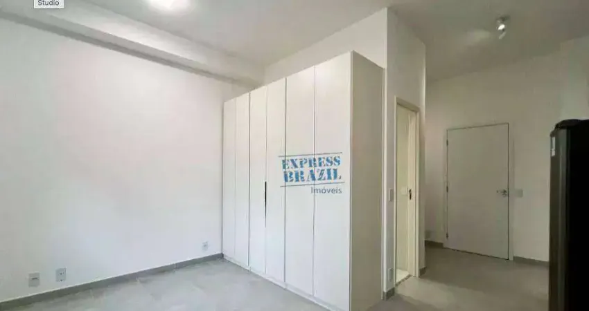 Studio de 27m², lazer completo e perto de todo o comércio - Agende sua visita!!