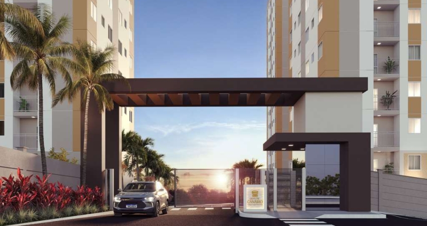 Imperdível! Apartamento à venda em Indaiatuba-SP, 2 quartos, 2 salas, 1 banheiro, 1 vaga, 47,22m² no Parque Residencial Sabiás.