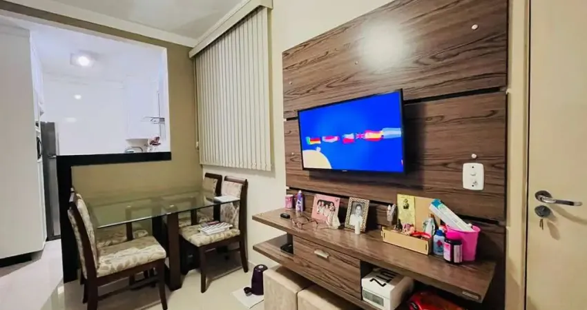 Apto Térreo 42m2 , 02 quartos  ?	Sala estar/jantar com sanca ?	Cozinha planejada com forno + cooktop ?	Área de serviço ?	WC social c