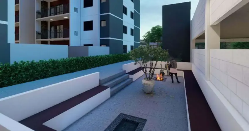 Imperdível apartamento à venda em Guaratinguetá-SP, no bairro Pedregulho: 2 quartos, 2 salas, 1 banheiro, 2 vagas e 44,83 m²!