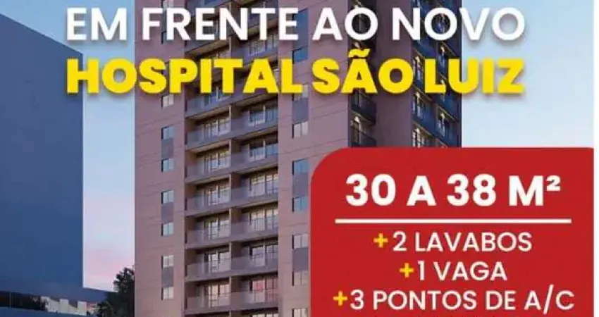 Salas Comerciais de 30m2 a 32m2, 2 Lavabos, 1 Vaga, 3 Pontos de A/C, Ótima Localização, Auditório, Sala de Reunião, Hall de Entrada