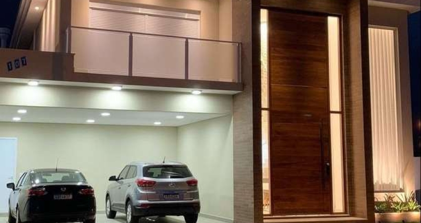 Casa Duplex 220m2 No Residencial Esplanada, 3 Dormitórios com Closet Sendo Uma Suíte com Banheira, Escritório, Área Gourmet, Depósito, 4 Vagas