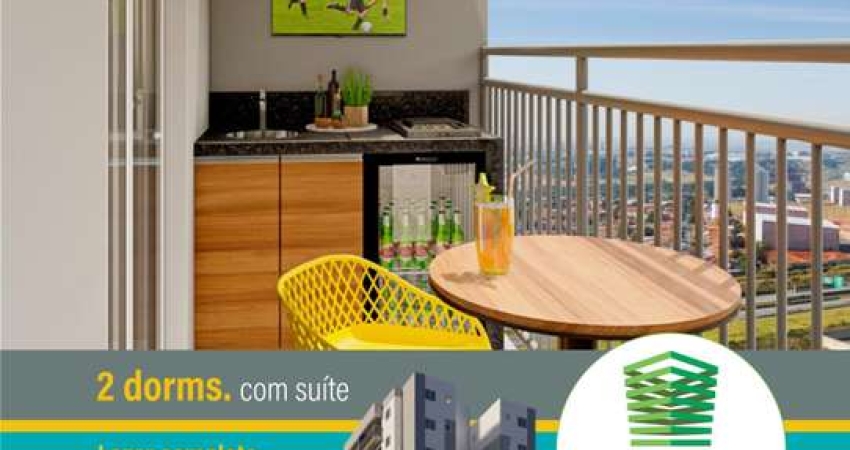 Breve Lançamento Vic Santana, Apartamentos de 52m2 e 55m2, 2 Dormitórios, 1 Suíte, Varanda Gourmet, Cozinha Americana, Área de Lazer Completa