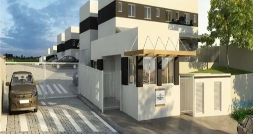 Casas de 50m² - 2 dormitorios - quintal de 12m² nos fundos - 1vaga garagem,lazer