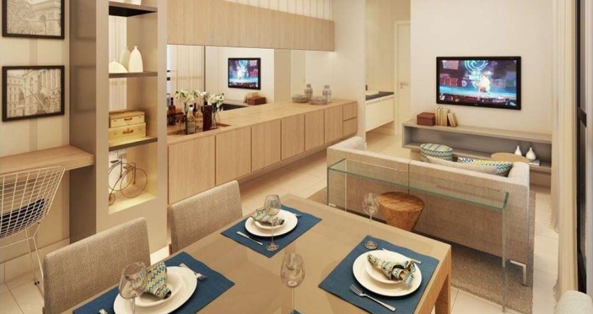 Don Cambuí Flat Loft Studio 48m2 e 51m2, 1 Dormitório, 1 ou 2 Vagas, Varanda Gourmet, Área de Lazer Completo.