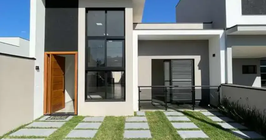 Casa em Condomínio de Luxo com 3 Quartos na Cidade de Tatuí-SP - Residencial Bosques dos Ipês - 113,90m² - Imperdível!
