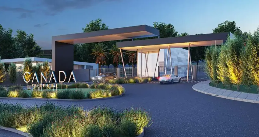 Residencial canada condomínio fechado lotes a partir de 324m2 lazer completo