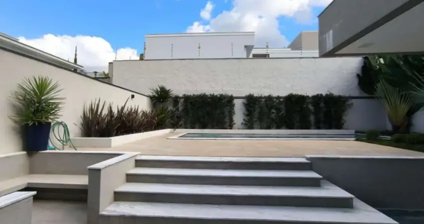 Espetacular casa em condomínio à venda em paulínia-sp, parque brasil 500! 4 quartos, 4 suítes, 3 salas, 6 banheiros, 6 vagas de garagem, 382 m²!