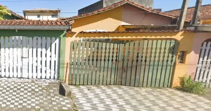 Casa à venda em mongaguá-sp, bairro agenor de campos: 2 quartos, 1 sala, 2 banheiros, 1 vaga, 70m². venha conferir!