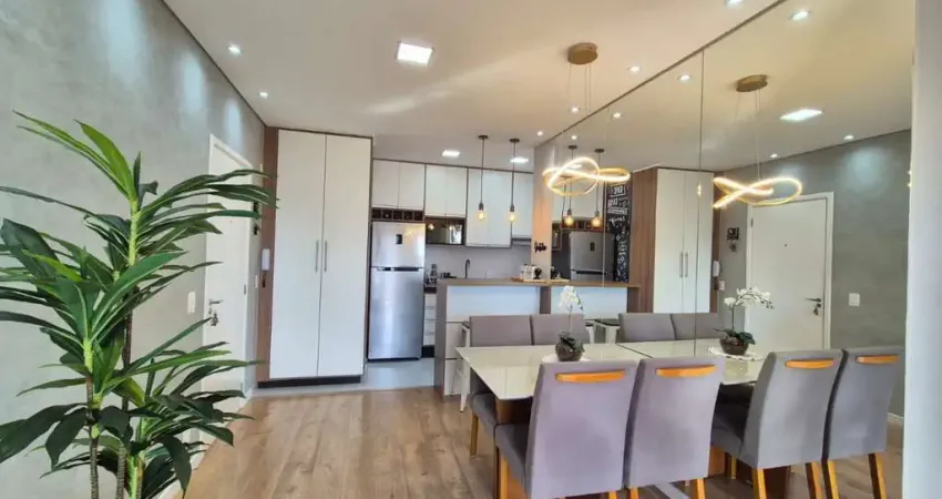 Apartamento à venda na Vila São Pedro em Hortolândia-SP: 2 quartos, 2 salas, 1 banheiro, 1 vaga, 55,67 m² de área. Venha conferir!