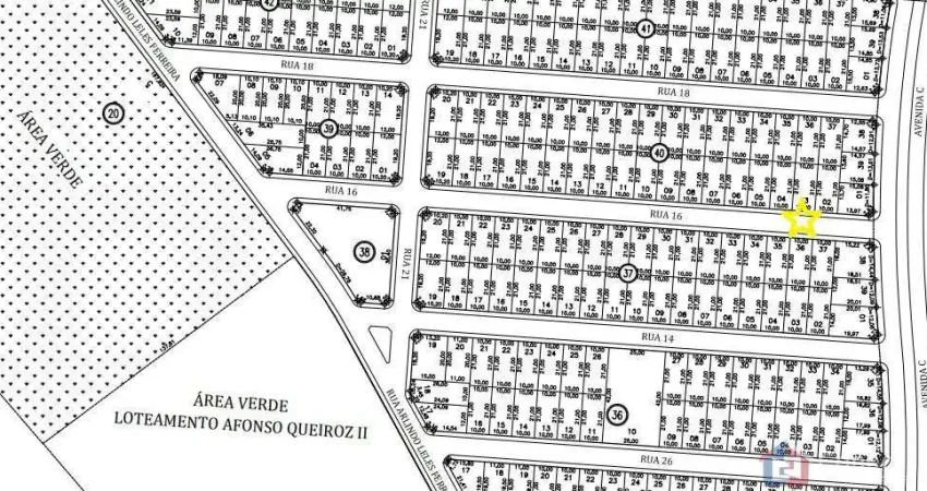 Terreno à venda no Afonso Queiroz, Patos de Minas 