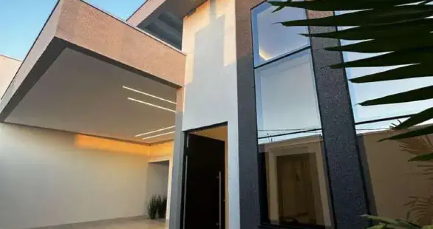 Casa à venda no jardim panorâmico – patos de minas/mg – 3 quartos e área gourmet