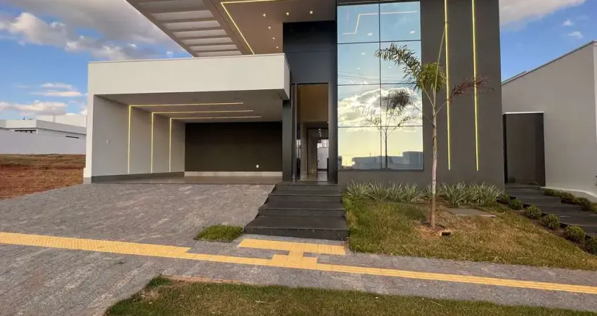 Casa de alto padrão à venda no condomínio villágio – 3 suítes e área gourmet