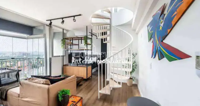Cobertura Duplex mobiliada na Vila Madalena - Cod.: 12043.