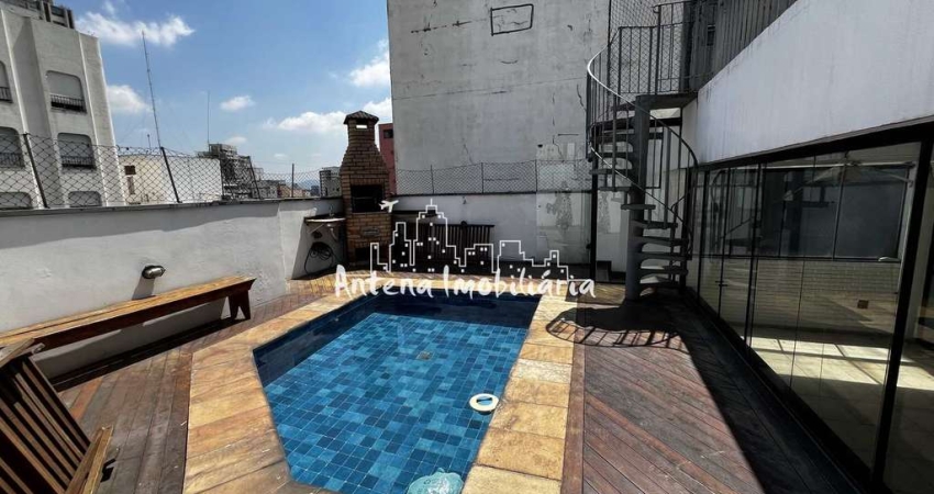 Cobertura com 4 quartos para alugar na Rua Rosa e Silva, Santa Cecília, São Paulo