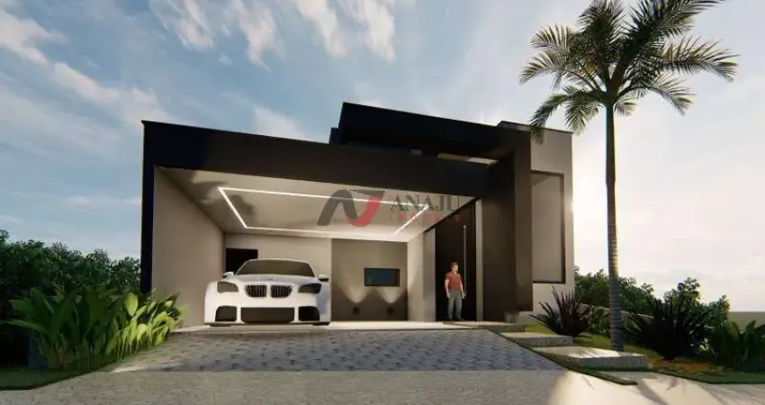 Casa térrea em condomínio recreio anhanguera, ribeirão preto - sp