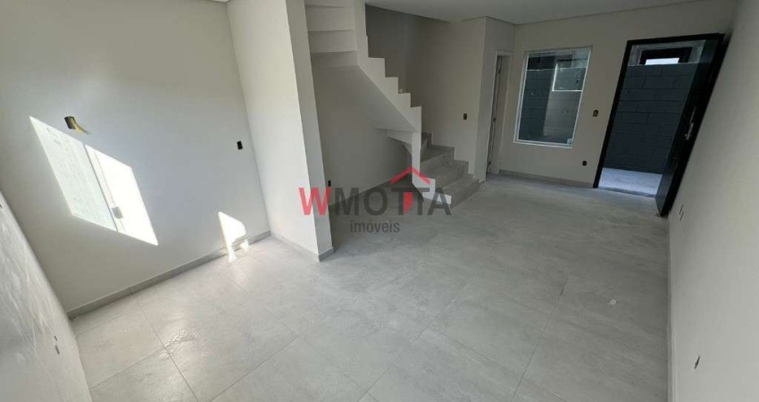 Sobrado Residencial à Venda em Vila São Paulo - 2 Quartos, 1 Sala, 2 Banheiros, 1 Vaga de Garagem - Mogi das Cruzes-SP - 59,00m²