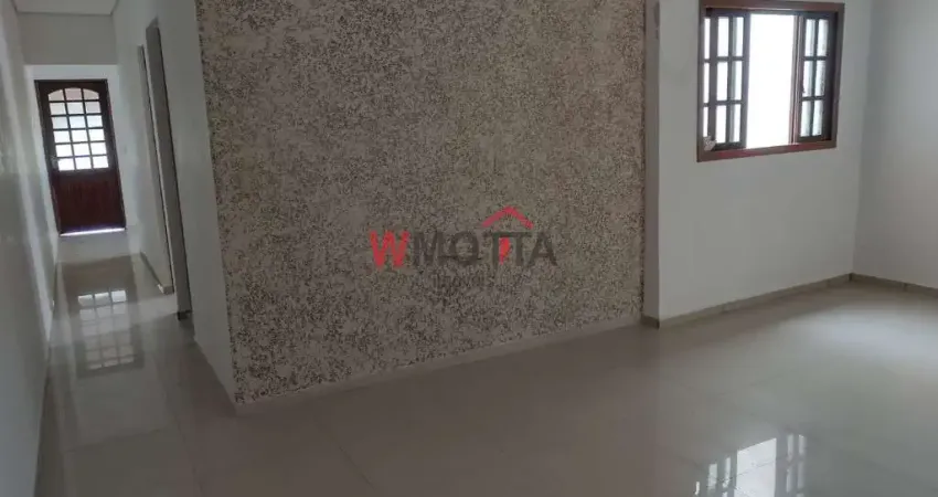 Casa para locação no Mogi Moderno, Mogi das Cruzes-SP: 2 quartos, 1 sala, 1 banheiro, 1 vaga de garagem!