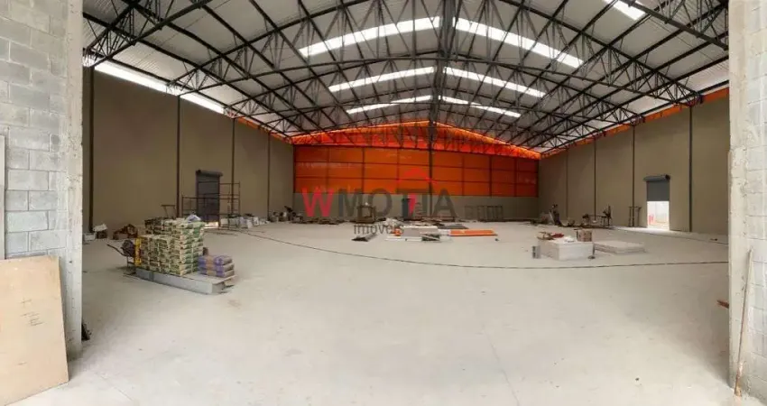 Galpão comercial para locação em bras cubas 1.820 m² de área disponível - confira!