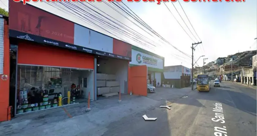 Ponto comercial para locação em salvador, fazenda grande do retiro